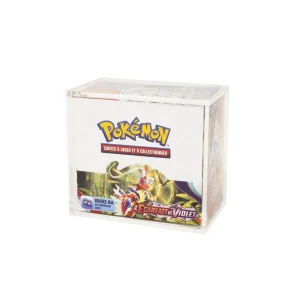 Protection acrylique pour display pokémon de la marque treasurewise