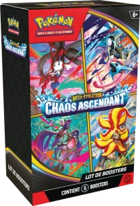 Pokémon Me04 bundle de 6 boosters