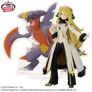 Pokemon-Masters-Figurine-EX-PANEL-SPECTACLE-Arcos-Cynthia-_-Mega-carchacrok