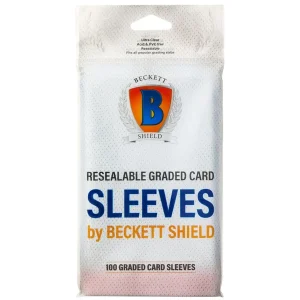 beckett-shield-100-protege-cartes-sleeves-refermables-graded